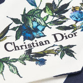 ディオール ミルフィオリ ミッツァ 花 フラワープリント スカーフ 15MIF106I611 アイボリー マルチカラー シルク レディース Dior 【中古】